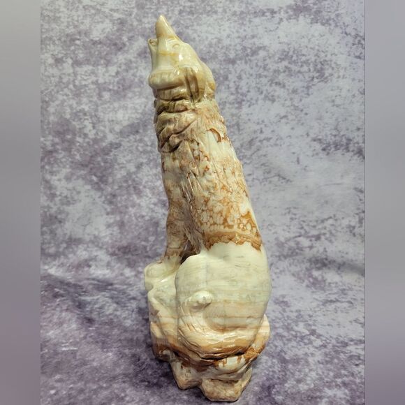 Chocolate Calcite Wolf - Picture 10 of 16